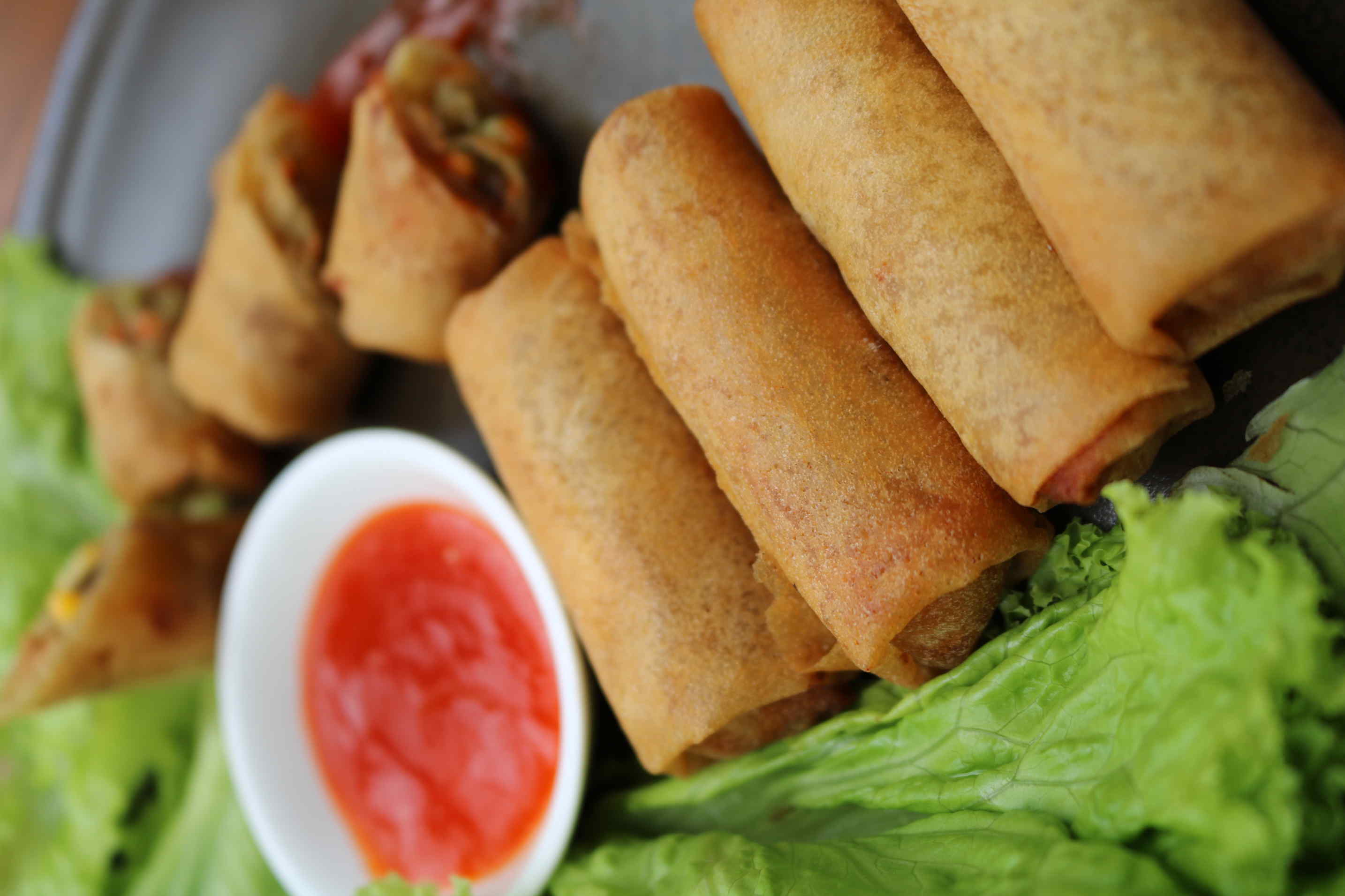Chả giò xốp rau củ